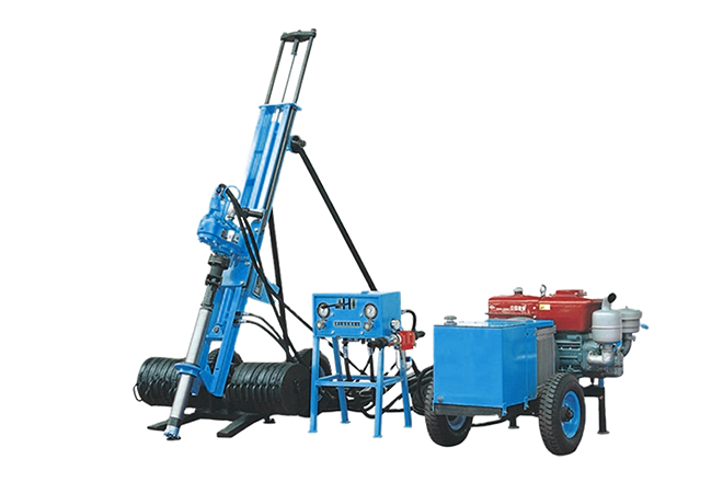 Mini rock drilling machine